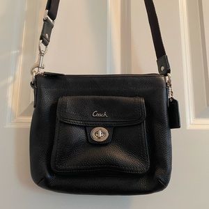 Coach Black Leather Crossbody